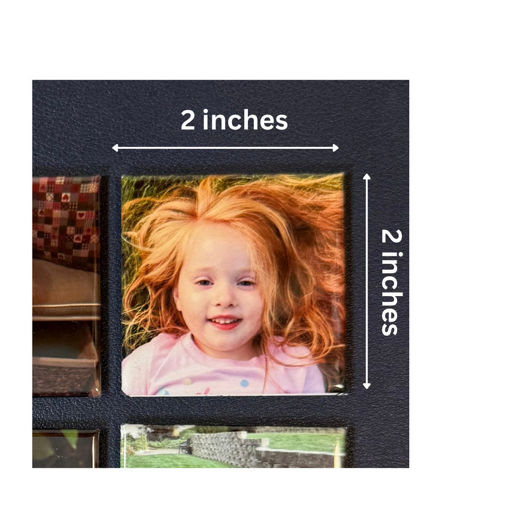 9 Square Photo Magnets